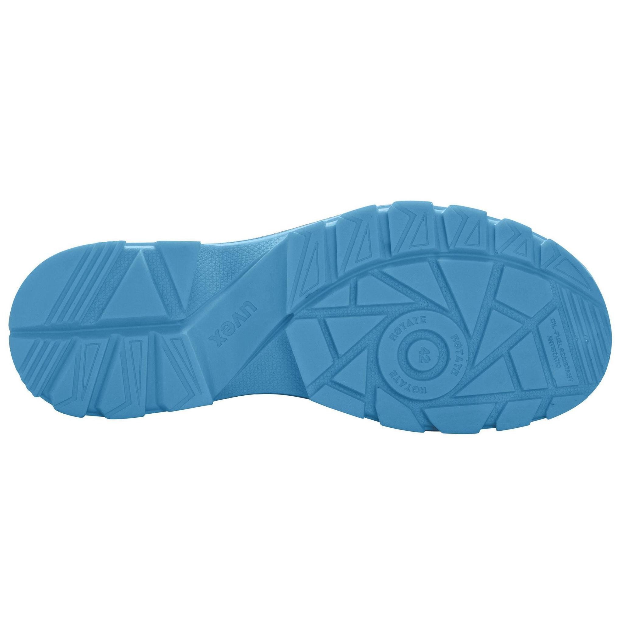 2 xenova Sicherheitsschuh S1 Halbschuh, schwarz-blau #zoom-8