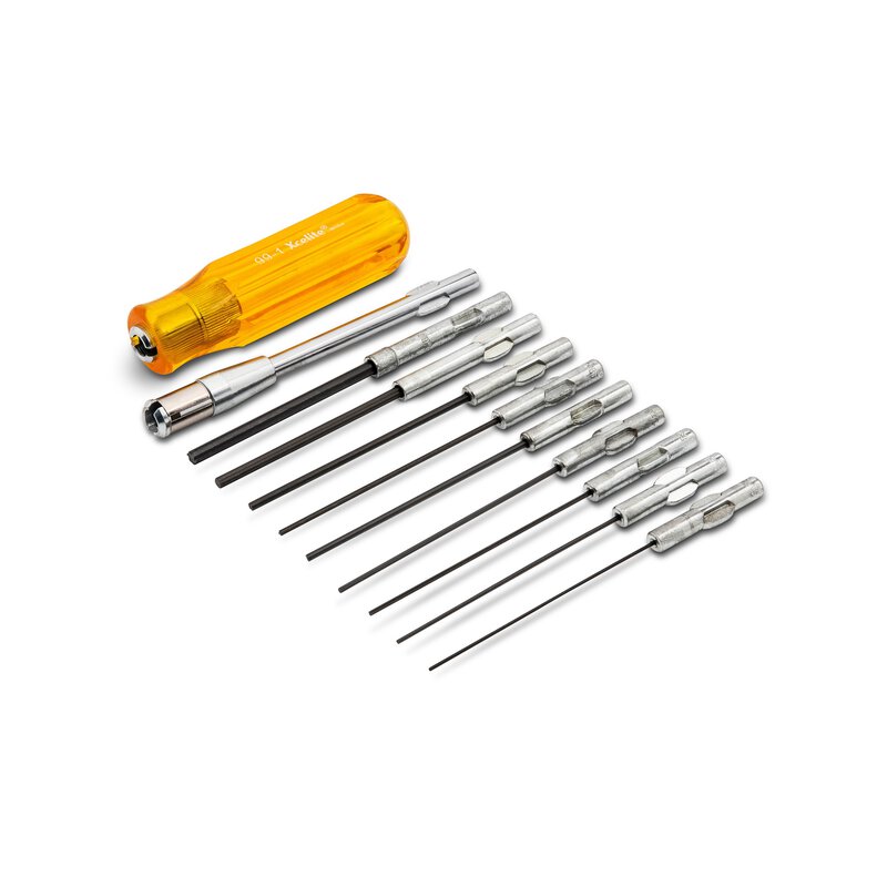 Set di cacciaviti Bristol Weller Xcelite da 11 pezzi con dentatura multipla - misure in pollici #1