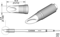 Lötspitze löffelförmig, D: 3,8 mm, C245938 #thumbnail-1