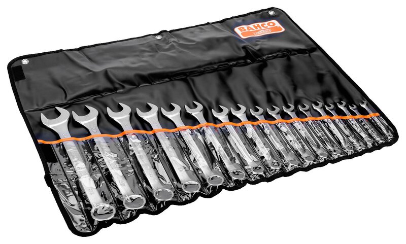 Set of metric combination wrenches - 17-piece/bag #1