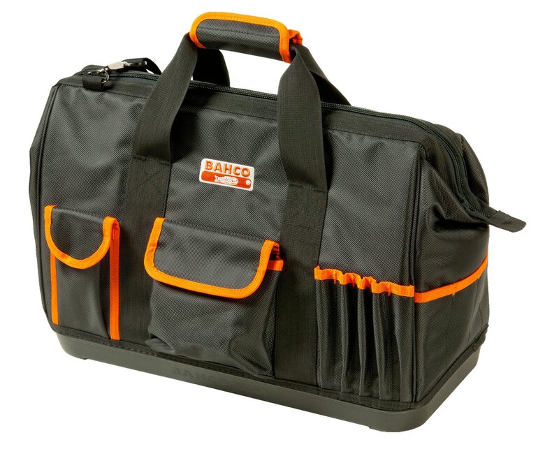 Cloth tool bag, closed at the top, with fixed base, 32 l #2