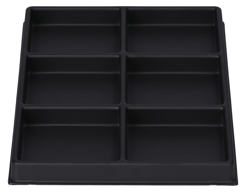 ESD Einlage für Sortimentskasten 210, 6 Fächer à 64 x 66 mm #4