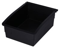 Bac de travail ESD, PS, noir, 180 x 130 x 79 mm #thumbnail-1