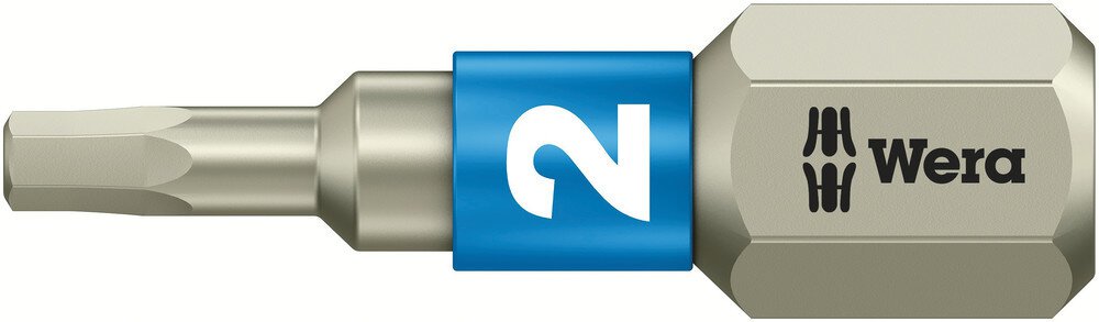 Hexagon socket bit, stainless steel, 2 x 25 mm #zoom-1