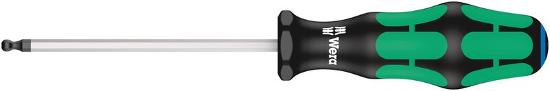 Hexagonal ball-head screwdriver, 5/32" x 100 mm #1