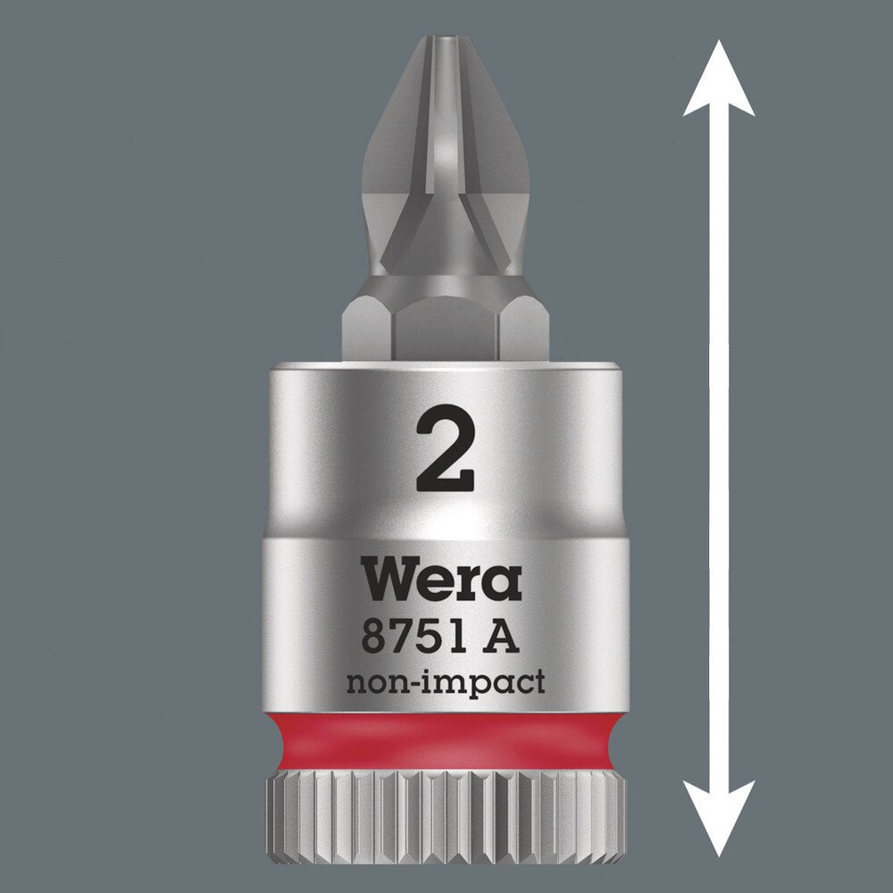 Bit socket with 1/4" drive, PH 1 x 28 mm #zoom-5