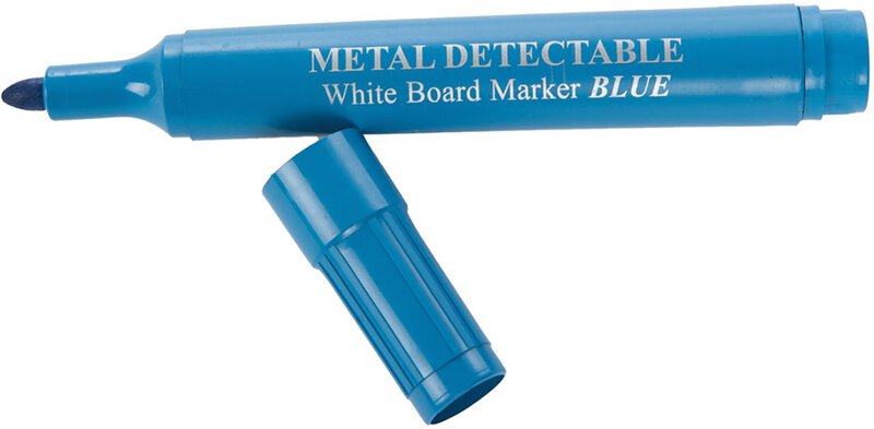Hygostar washable marker, blue housing, blue writing, bullet tip #2