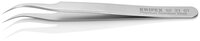 Precision tweezers, Smooth, Premium stainless steel, 120 mm #thumbnail-2