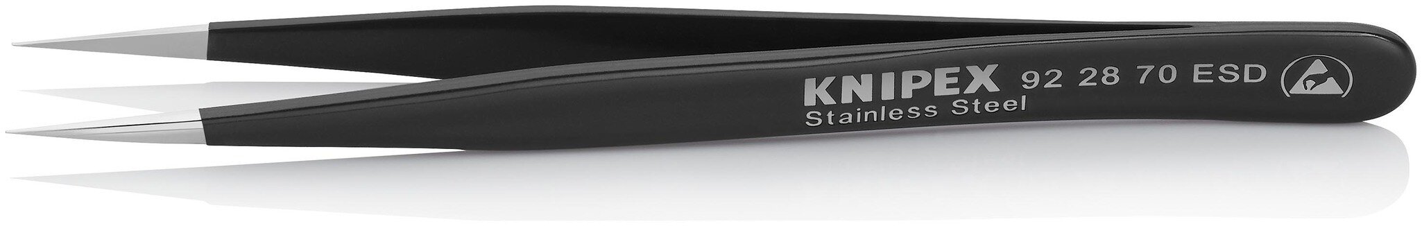 ESD precision tweezers, 110 mm #zoom-1