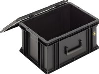 ESD case BL, black, 400 x 300 x 221 mm #thumbnail-5