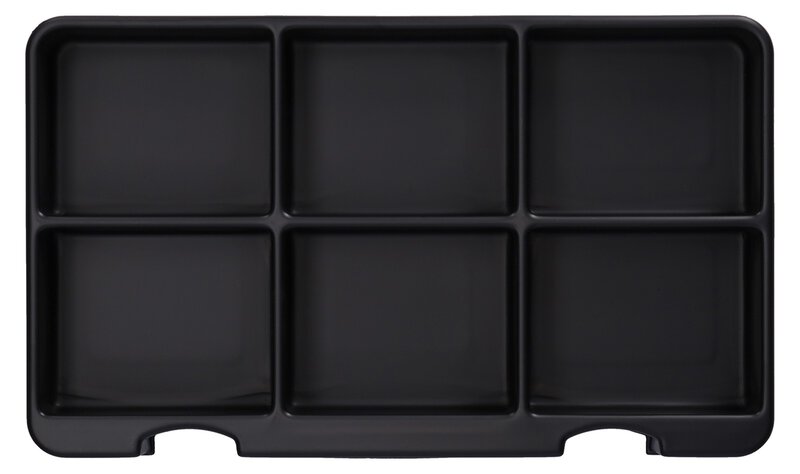 ESD Einlage für Sortimentskasten 166, 6 Fächer à 88 x 69 mm #1