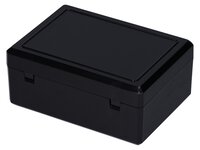 ESD stacking box with hinged lid, internal dimensions: 106 x 75 x 46 mm #thumbnail-3