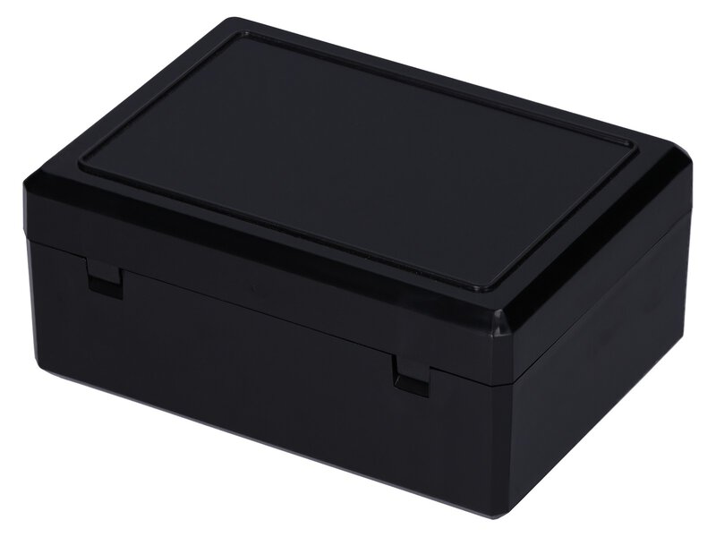 ESD stacking box with hinged lid, internal dimensions: 106 x 75 x 46 mm #3