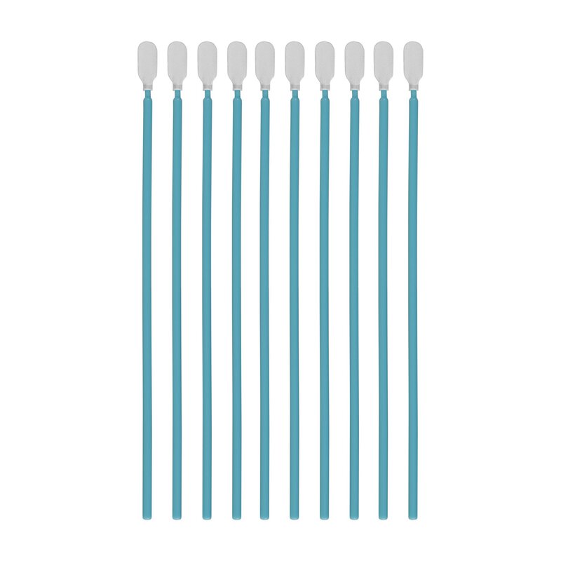 Cleanroom swab long shaft, 163 mm, polyester knitted fabric, cleanroom class ISO 5, 100 pieces #3