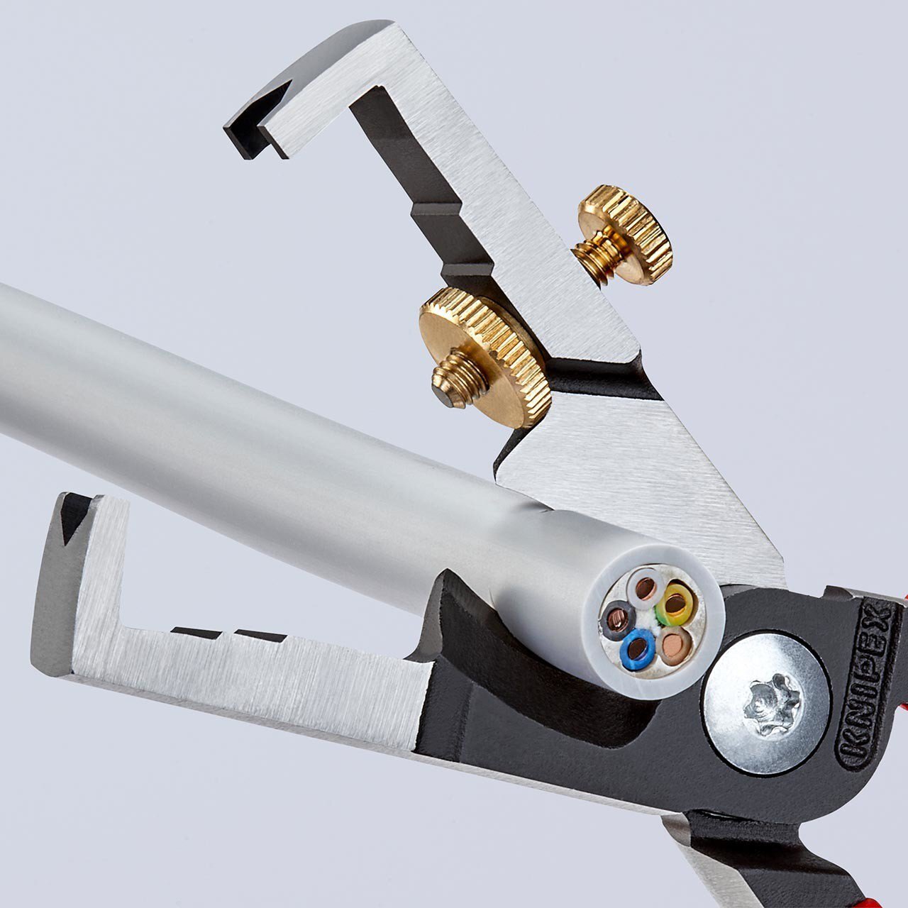 StriX® Abisolierzangen mit Kabelschere, schwarz atramentiert, 180 mm #zoom-6
