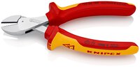 X-Cut® Kompakt-Seitenschneider hochübersetzt, isoliert, mit Mehrkomponenten-Hüllen, VDE-geprüft, verchromt, 160 mm (SB-Karte/Blister) #thumbnail-2