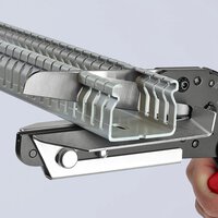 Schere für Kunststoffe auch für Kabelkanäle, brüniert, mit Mehrkomponenten-Hüllen, 275 mm #thumbnail-5