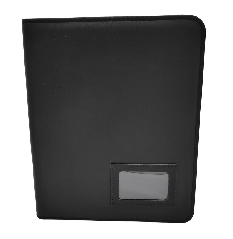Zipper folder, black #2
