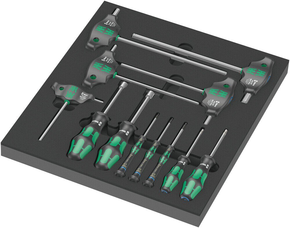 Schaumstoffeinlage Hex Schraubendreher Set 1, 12-teilig #zoom-1