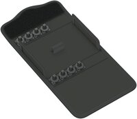 Textile box Kraftform Kompakt 400 RA, for up to 9 parts, empty, 145 x 25 x 102 mm #thumbnail-1