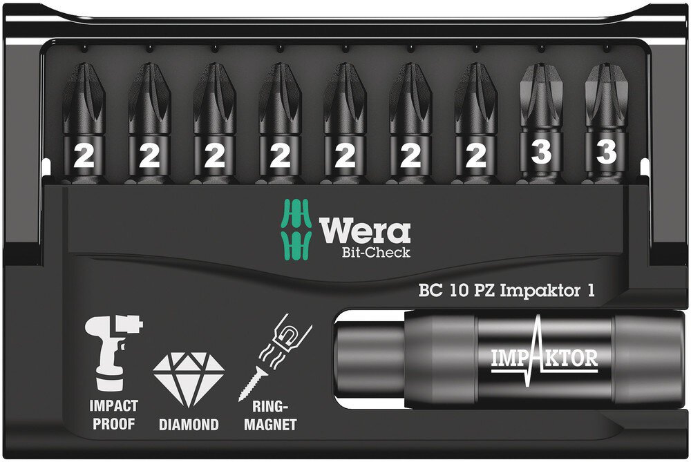 Bit-Check 10 PZ Impact 1, 10 pièces #zoom-2