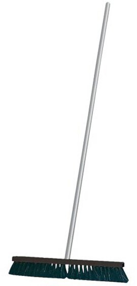 Kehrbesen mit Aluminiumstiel, B =500 mm #zoom-1