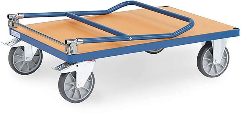 Klappwagen, Tragkraft 600kg, Schiebebügel klappbar, 1000x700mm #2