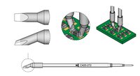 Lötspitze für Chip, abgeschrägt 2,6 mm, C420272 #thumbnail-2