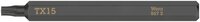 TORX® bit for impact screwdrivers, TX 15 x 70 mm #thumbnail-1