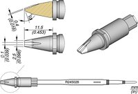 Panne à souder R245, connecteur à picots, Ø 1 mm, R245028 #thumbnail-1