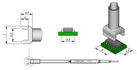 Tunnel di dissaldatura 5,4 x 8 mm #thumbnail-1