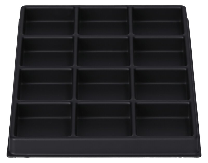 ESD Einlage für Sortimentskasten 210, 12 Fächer à 47 x 43 mm #4