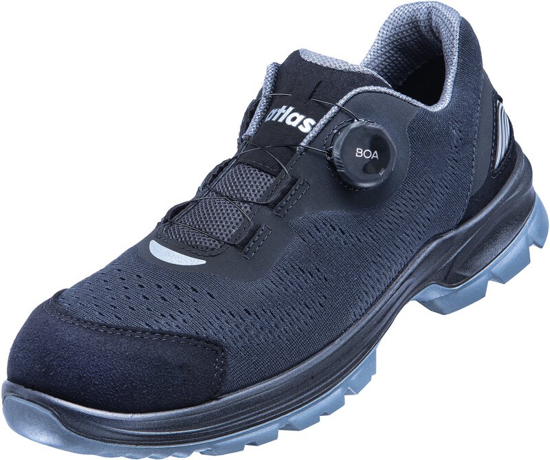 ESD Halbschuh FLASH 3305 XP BOA, S1P, W10, anthrazit/schwarz, Größe 38