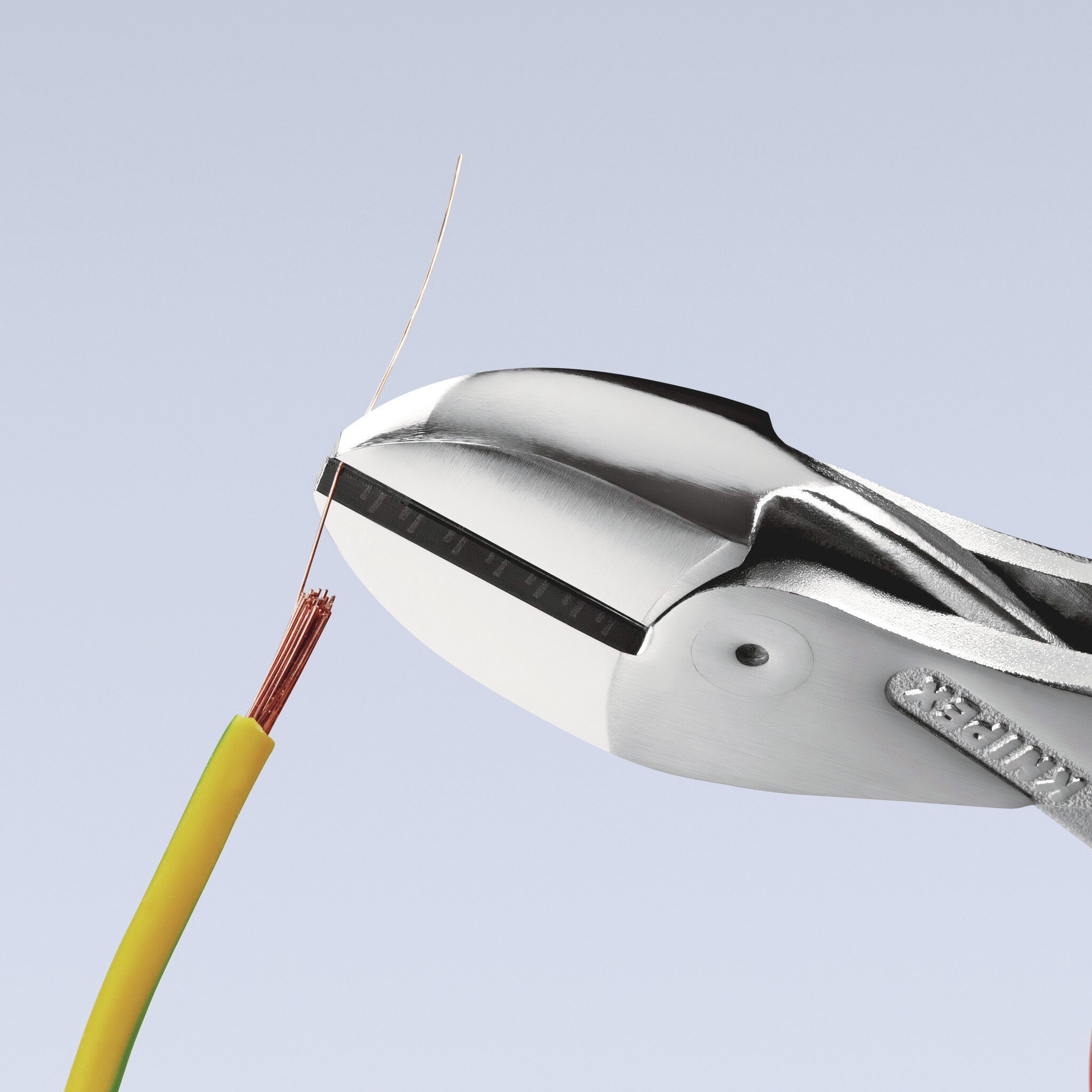 X-Cut® Kompakt-Seitenschneider hochübersetzt, isoliert, mit Mehrkomponenten-Hüllen, VDE-geprüft, verchromt, 160 mm (SB-Karte/Blister) #zoom-3