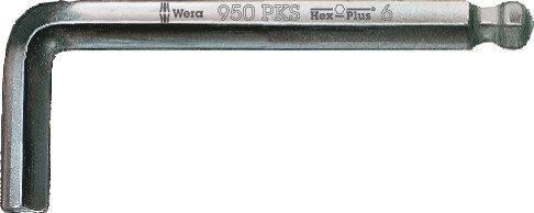 Hex key, metric, chrome-plated frame, 3 x 71 mm #zoom-1