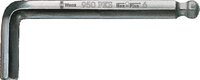 Hex key, metric, chrome-plated frame, 3 x 71 mm #thumbnail-1