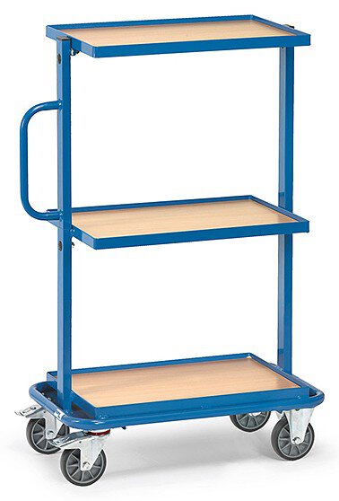 Beistellwagen, 3 Böden, 200 kg, 605 x 405 mm #zoom-1