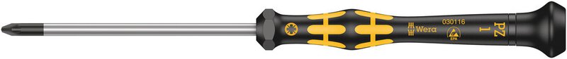 1555 ESD Micro PZ 1 x 80 mm, cacciavite a croce Kraftform Micro Phillips #1