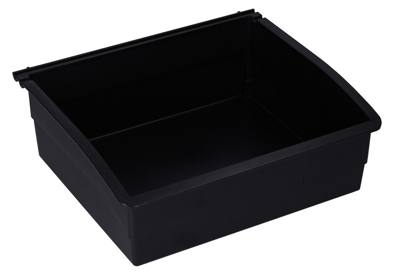 Plateau de travail ESD, PS, noir, 180 x 210 x 79 mm #4
