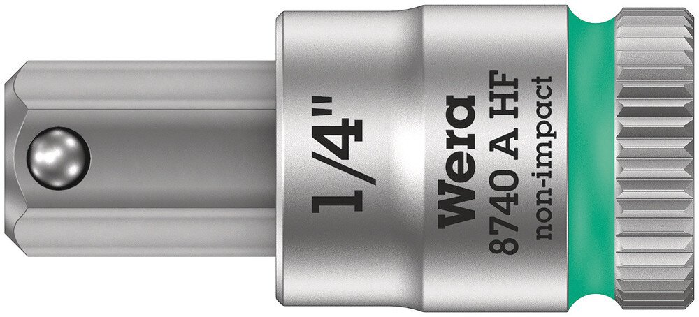 Bitnuss mit 1/4"-Antrieb, mit Haltefunktion für Innensechskantschrauben, 1/4" x 28 mm #zoom-1