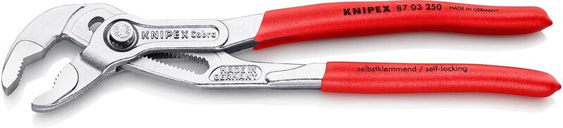 Cobra® high-tech water pump pliers, chrome-plated, wrench size 46mm, 250 mm #2