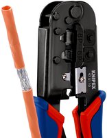 Crimpzange für Westernstecker, brüniert, RJ 11/12 (6-polig) 9,65 mm RJ 45 (8-polig) 11,68 mm, 190 mm, SB Verpackung #thumbnail-4