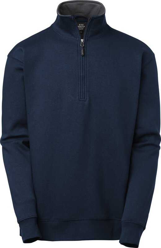 Webber Half-Zip Sweatshirt, homme, bleu marine/gris, 3XL #1