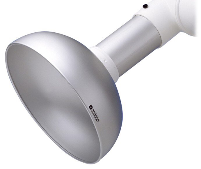 Hotte aspirante ronde DN100, D = 350 mm, blanc #zoom-1