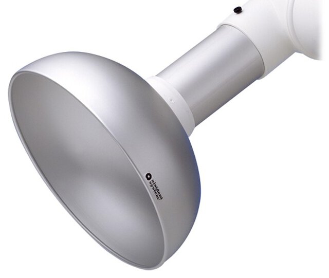 Coperchio di aspirazione tondo DN100, D: 350 mm / bianco