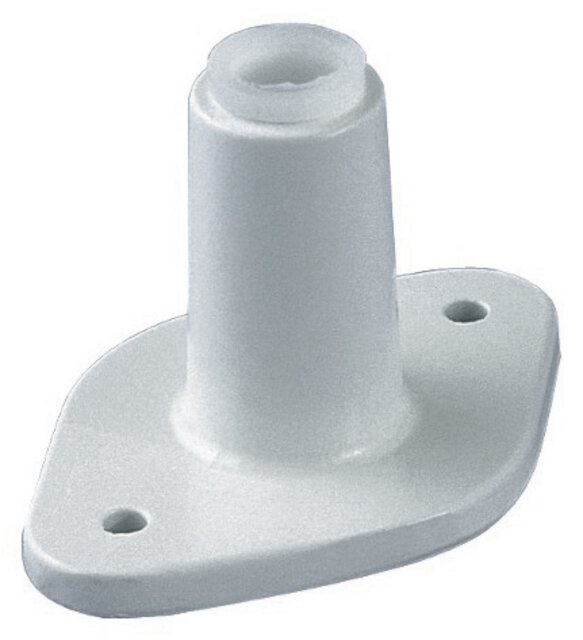 Screw-on console metal C-Mount, light grey