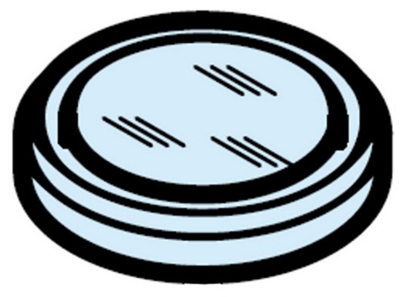 Screw protection glass