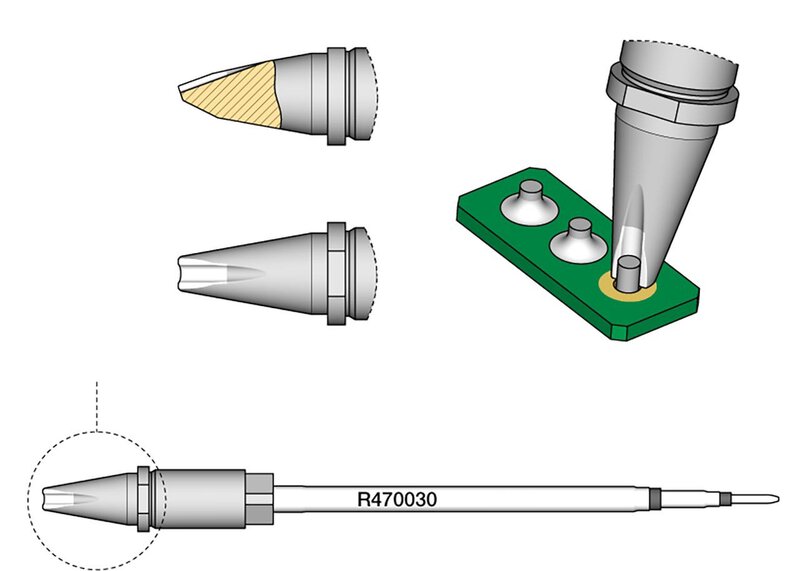 Panne à souder R470, connecteur broche Ø 2 mm #2