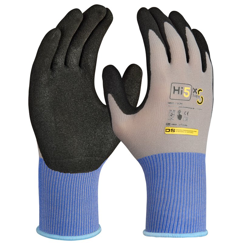 Hi5 X Super S gloves 4121X, gray/black #1