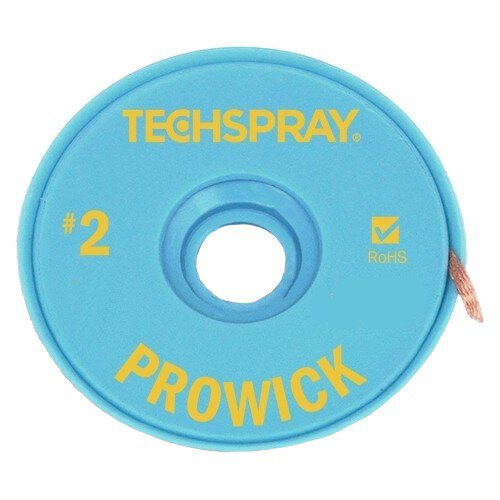 Lica do rozlutowywania, żółty, szerokość 1,4 mm, długość 30,5 m #zoom-1